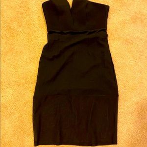 Black cocktail dress